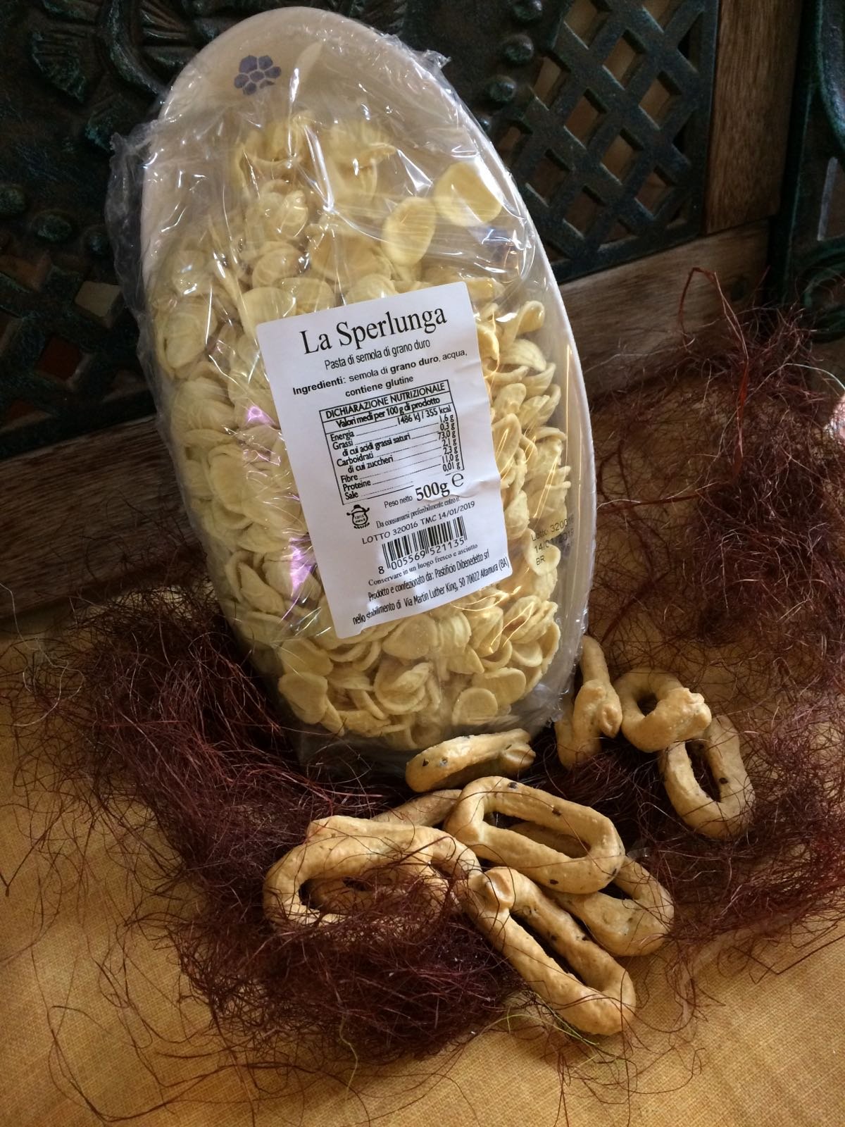 CESTO NATALE REGALO RASPADA MEDIO LA CONFEZIONE 8 PRODOTTI