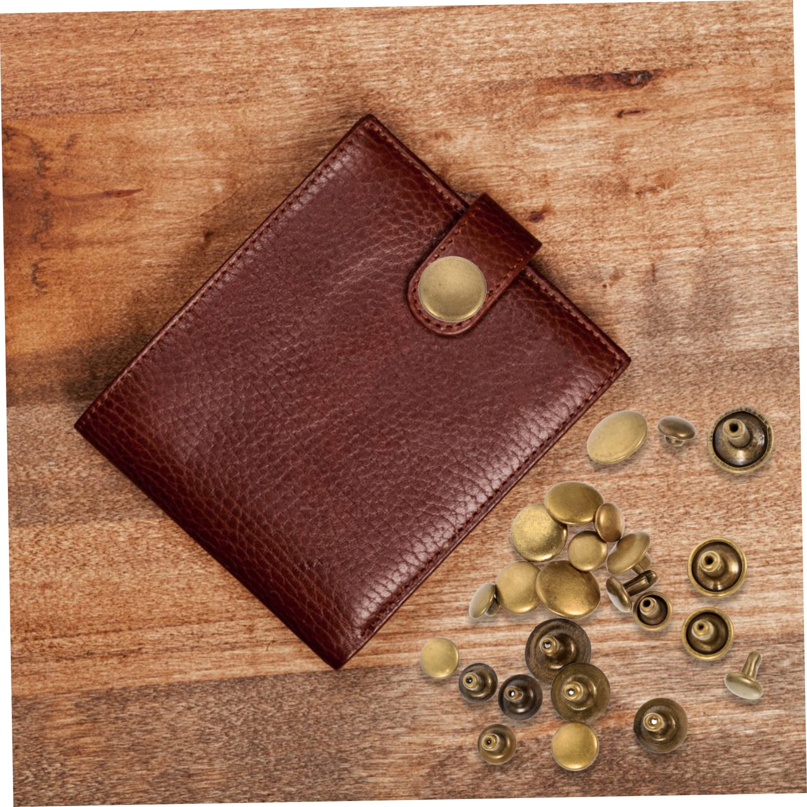 Gadpiparty Remaches Metálicos Doble Tapa Para Reparación De Bolsos De Remaches Tubulares Resistentes La Oxidación Con Caja De Almacenamiento Para Decorar Y Reparar 360 Piezas*4