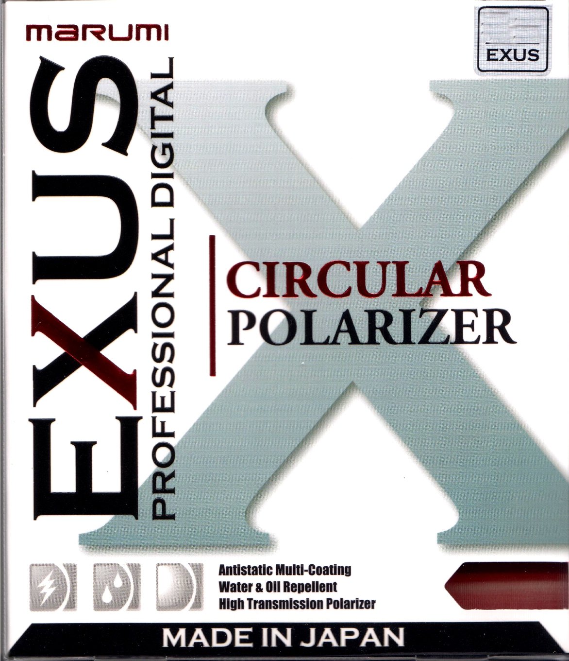 Marumi Exus 82mm Circular Polariser Filter, grau, Exus Circular Polariser Filter 82mm - Image 2