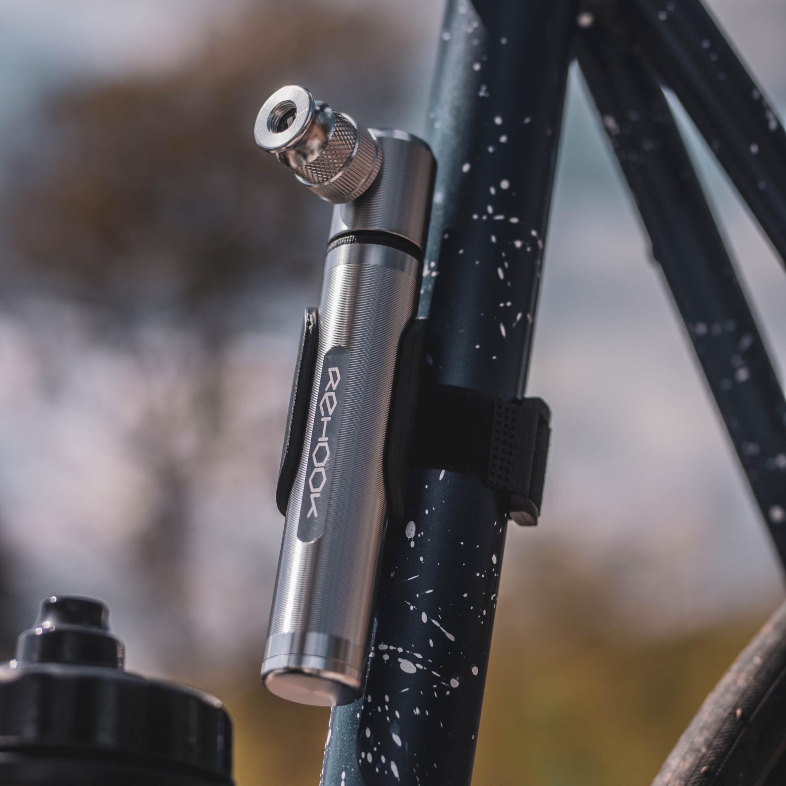 Rehook Kit de reparación de bicicleta de emergencia, kit completo de herramientas de emergencia ligero para ciclistas | Ciclismo Plus multiherramienta, bomba de bicicleta de aire, palancas de