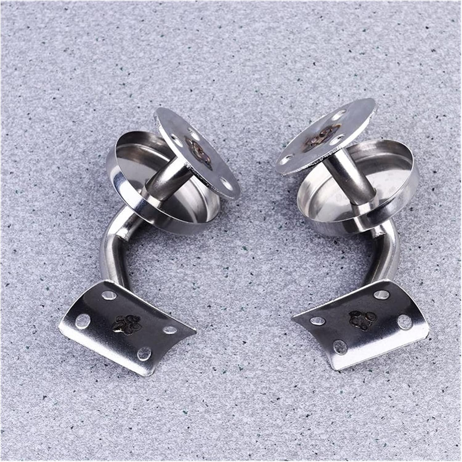 YANGQI yaoqijie 5Pcs Handrail Bracket Practical Stair Rail Bracket Handrail Bracket Handrail Support Fit for Mall Stair Lasting