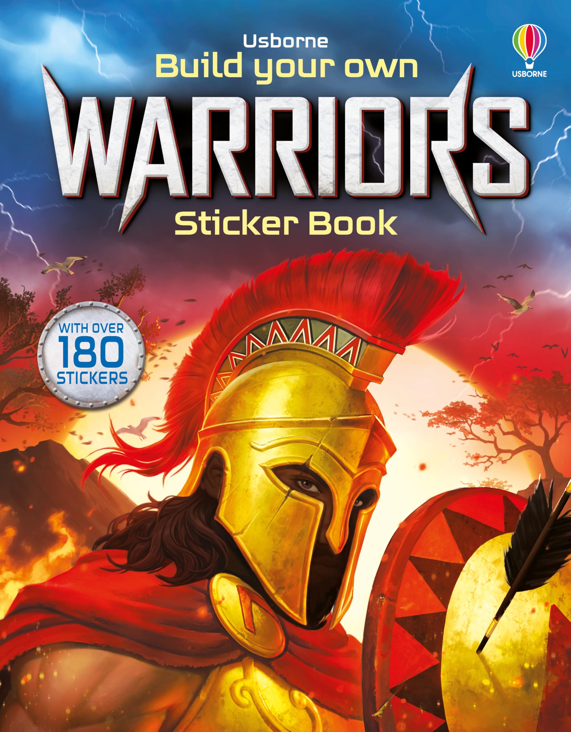 Build Your Own Warriors Sticker Book: A Thrilling Interactive Sticker Book Featuring Vikings, Samurai, and Spartans (Build Your Own Sticker Book)