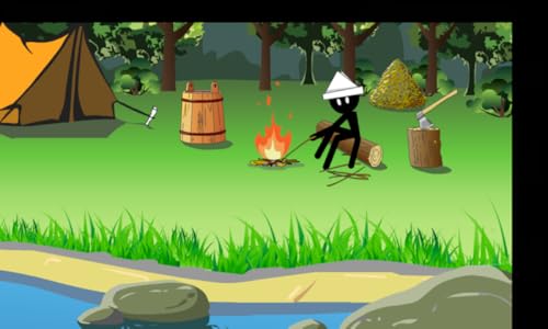 stickman games: Bloody Forest