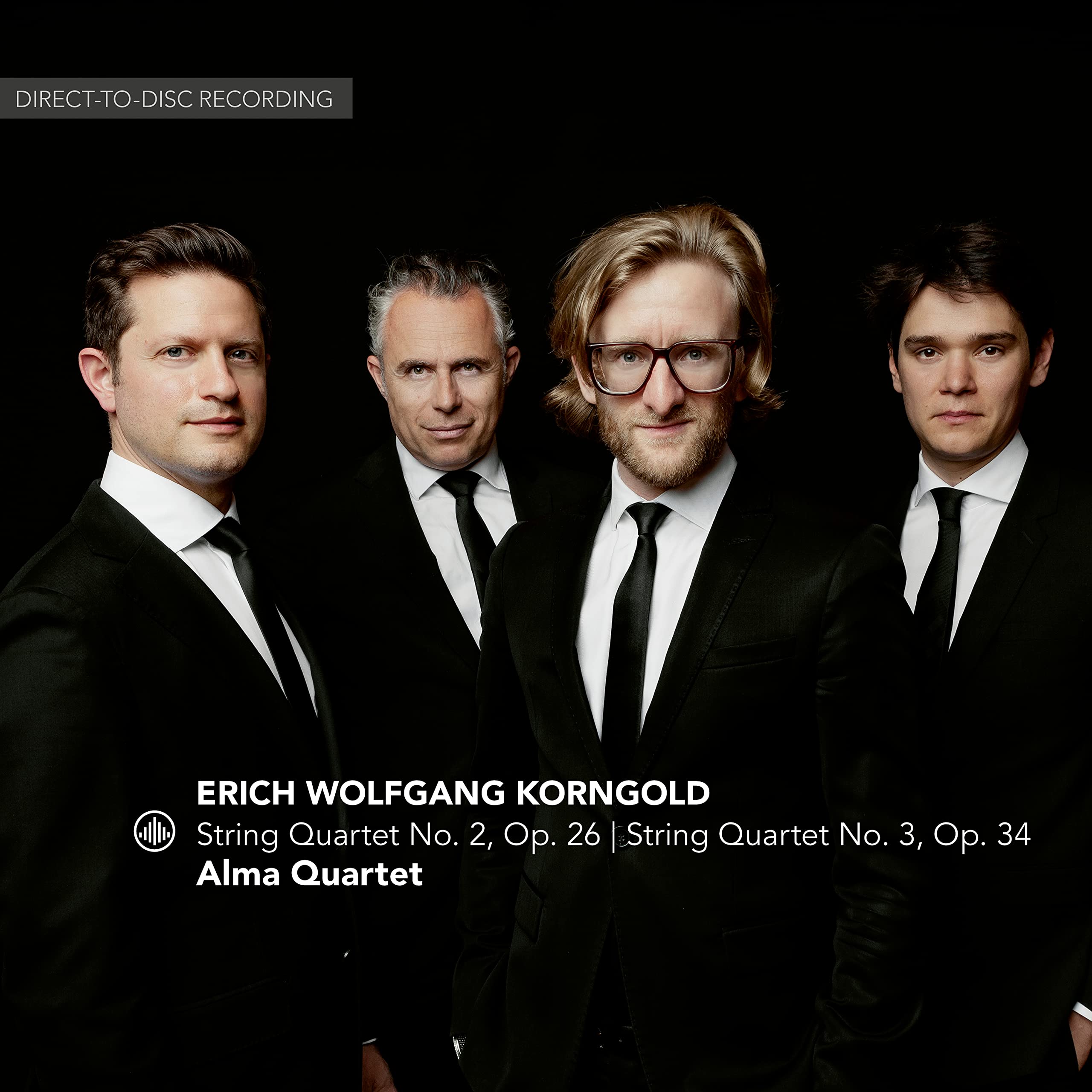 Alma Quartet Korngold: String Quartet Nos. 2, Op. 26 & No. 3, Op. 34 CD CC72869