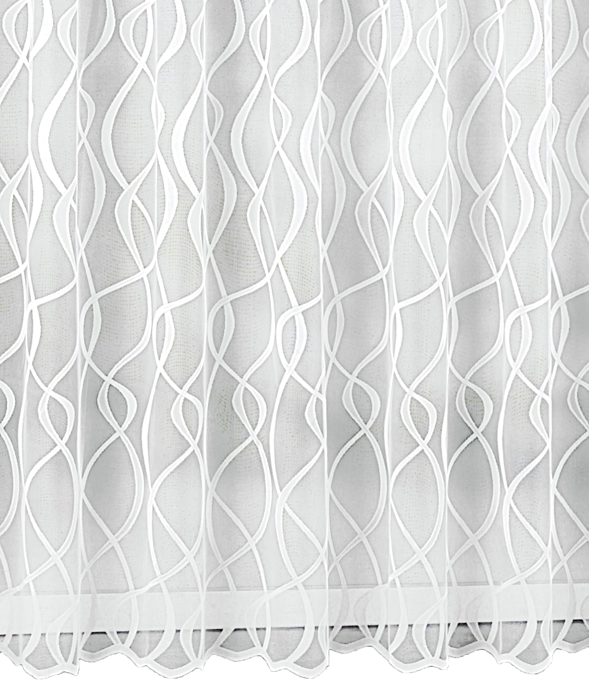 Rideaux jacquard Sehlbach blancs pour en finir avec la grisaille et les pièces sombres