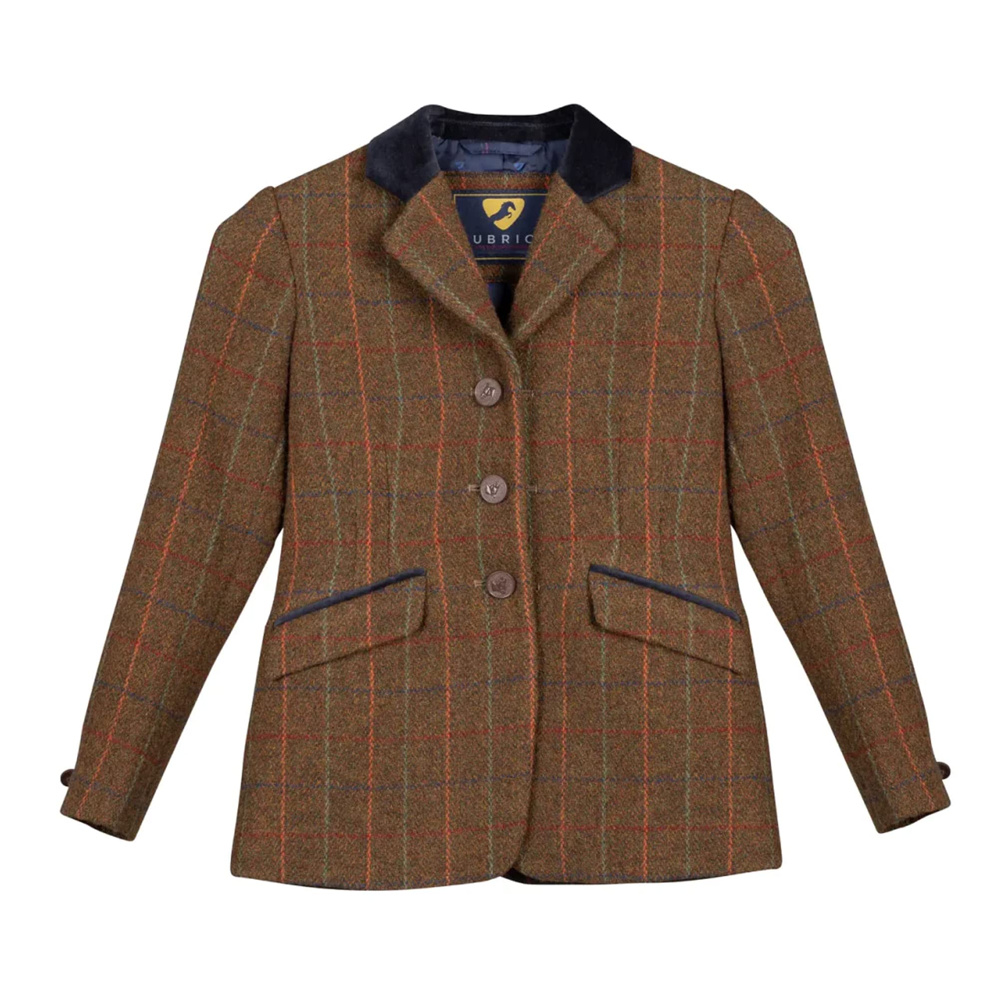 Aubrion Saratoga Veste de concours de saut équitable pour garçons/filles (32 pouces/81 cm) Vert foncé, Vert foncé, 32 in / 81 cm