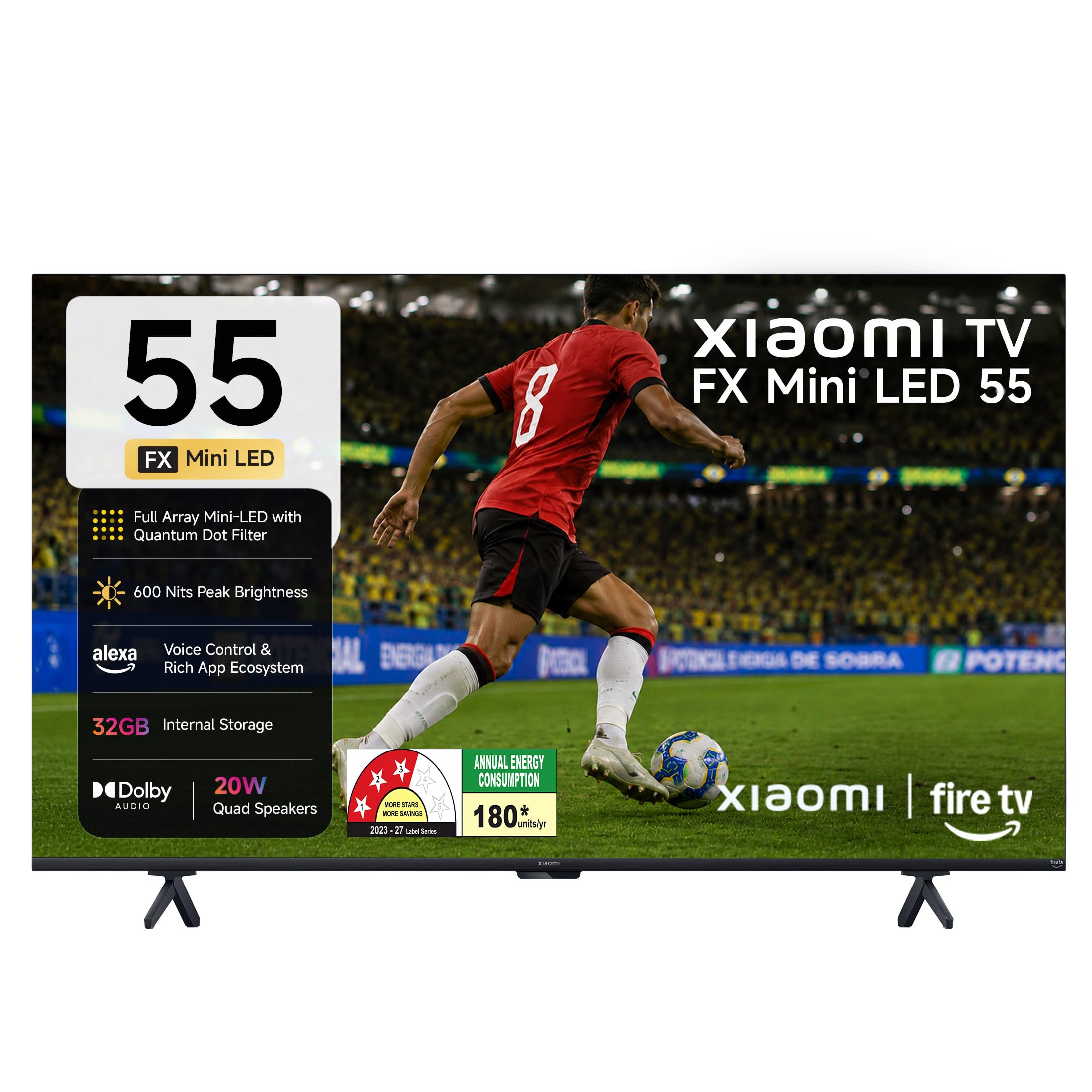 Xiaomi 138 cm (55 inches) Smart TV QD-Mini LED Fire TV L55MC-FSMIN-image-43