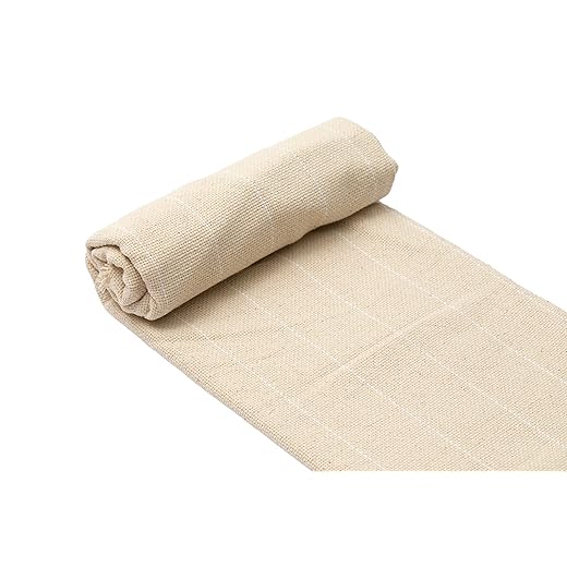 Monks Cloth Punch Needle Fabric – 60" Wide, 1 Yard Length, 100% Cotton Punch Needle Cloth for Rug and Frame Making – Weavers or Needlework Fabric (36"x60" - 1 Yard)