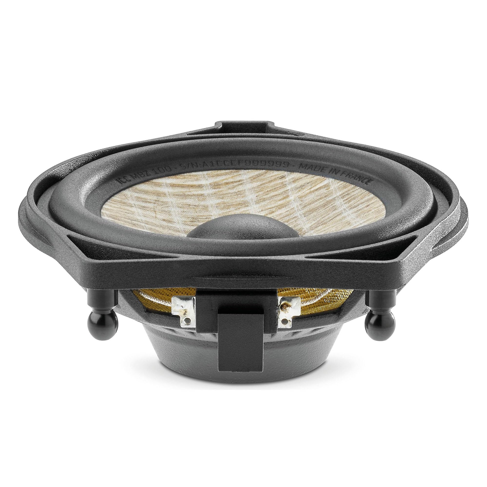 Focal ICCMBZ100 Inside 2-Wege Coax Center Lautsprecher Kompatibel für Mercedes Benz Fahrzeuge C-Klasse, E-Klasse, S-Klasse, GLC