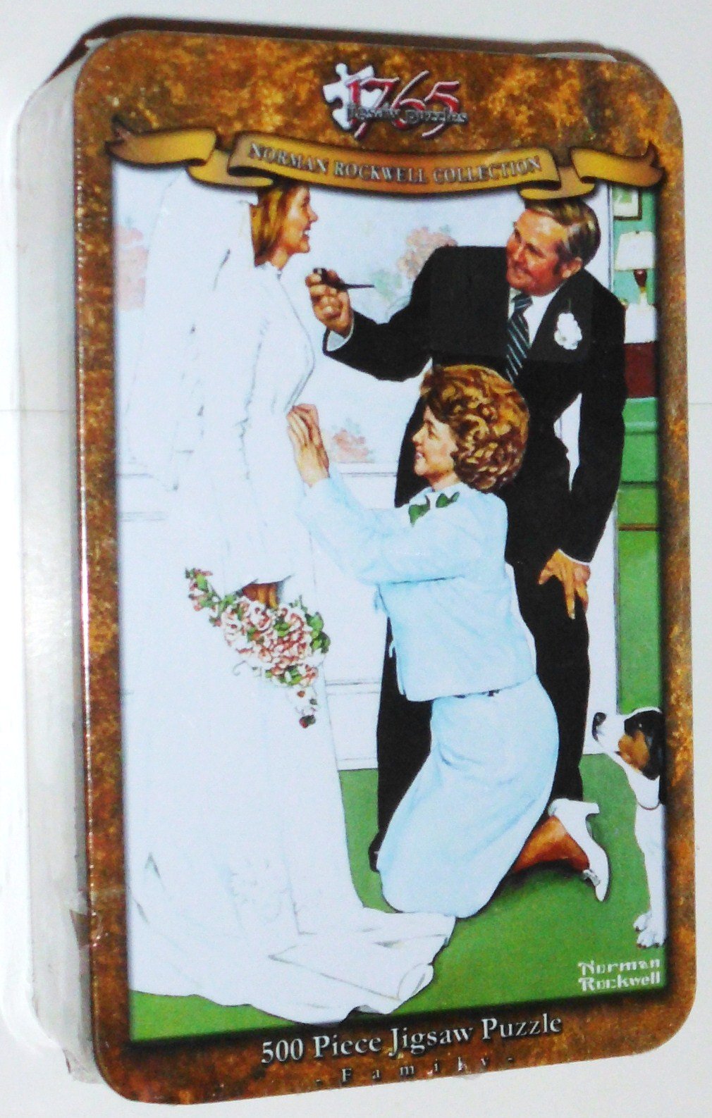 Norman Rockwell: Bride To Be - 500Pc Jigsaw Puzzle In A Tin