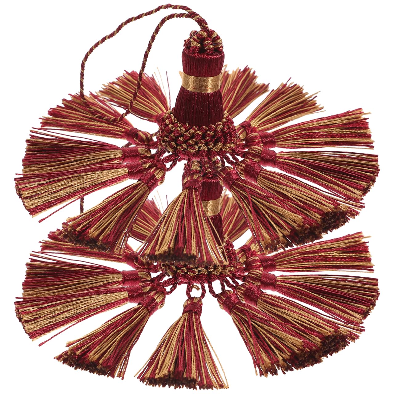2piezas Colgante De Artesanal para Adornos De Cortinas Decoración Borlas Largas Accesorios para Hogar Manualidades Llaveros Y DecoracióN De Puertas 7.87X1.1X1.1Inches