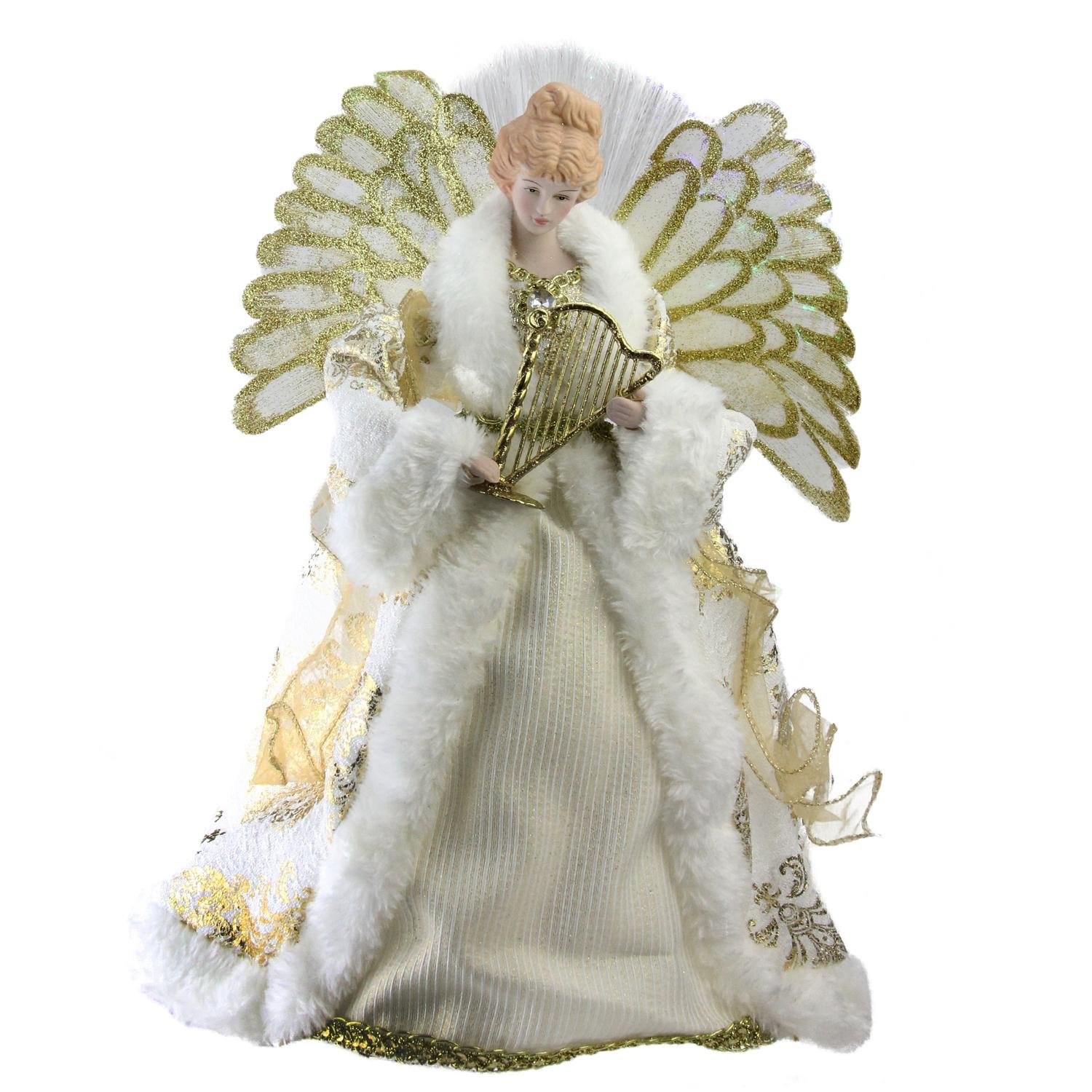 Fiber Optic Angel Figurines