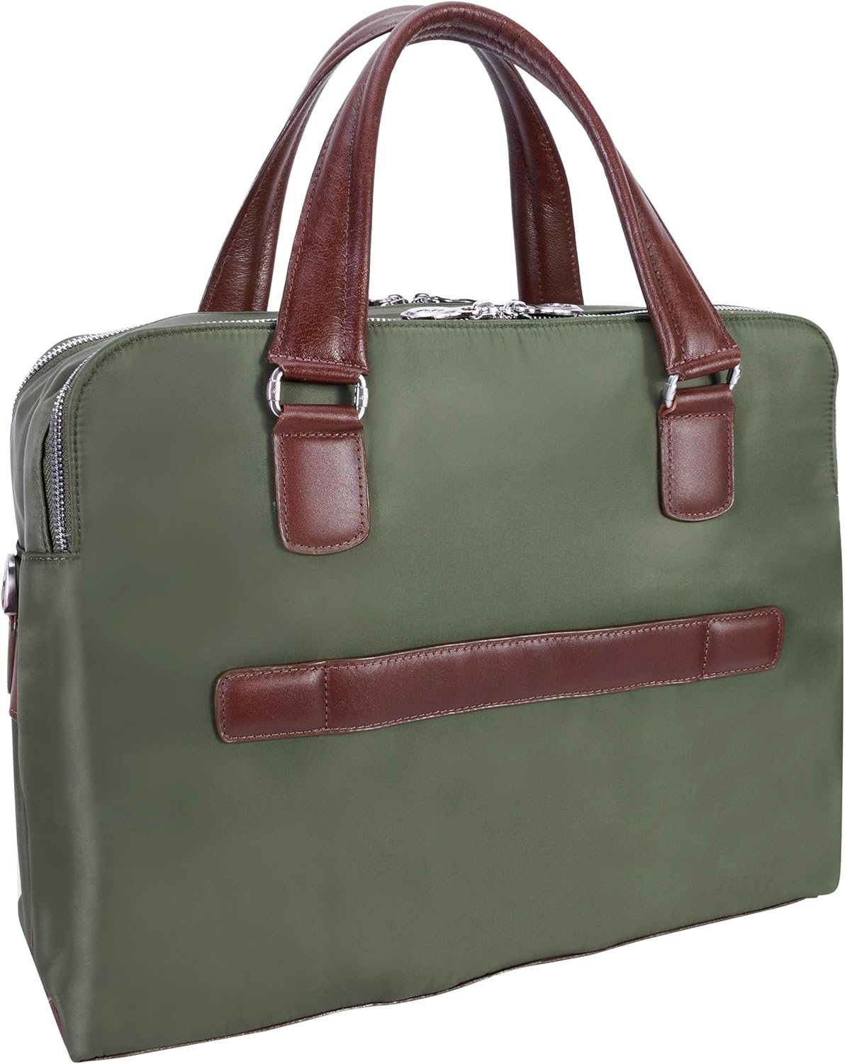 McKLEIN Nylon Dual Compartment Briefcase- HARTFORD