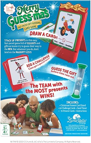 Miniatura 3 de The Elf on the Shelf Juego de cartas Merry Guess-mas