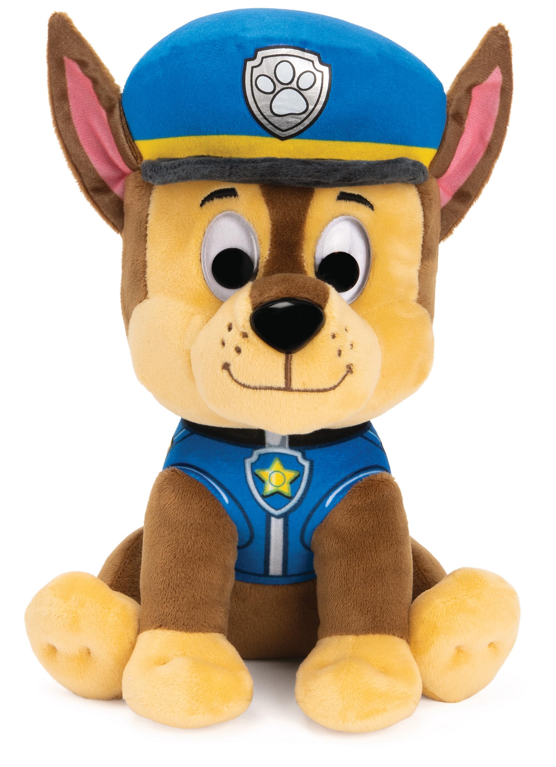 PATRULLA CANINA - PELUCHE CHASE 23CM GUND - Peluche Chase Patrulla Canina de 23 cm - 6058444 - Juguetes bebés 1 año +