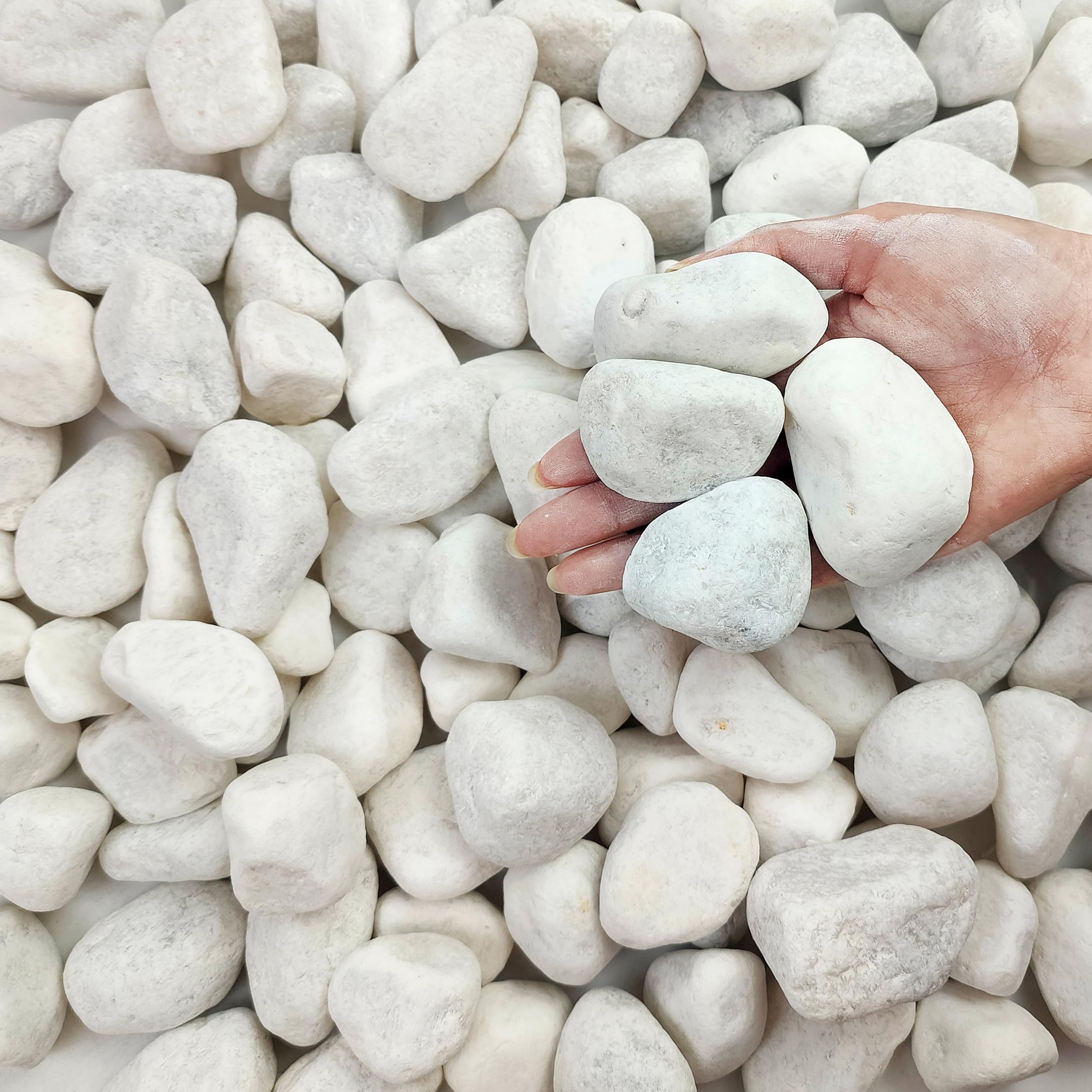 FANTIAN White Matte Rocks