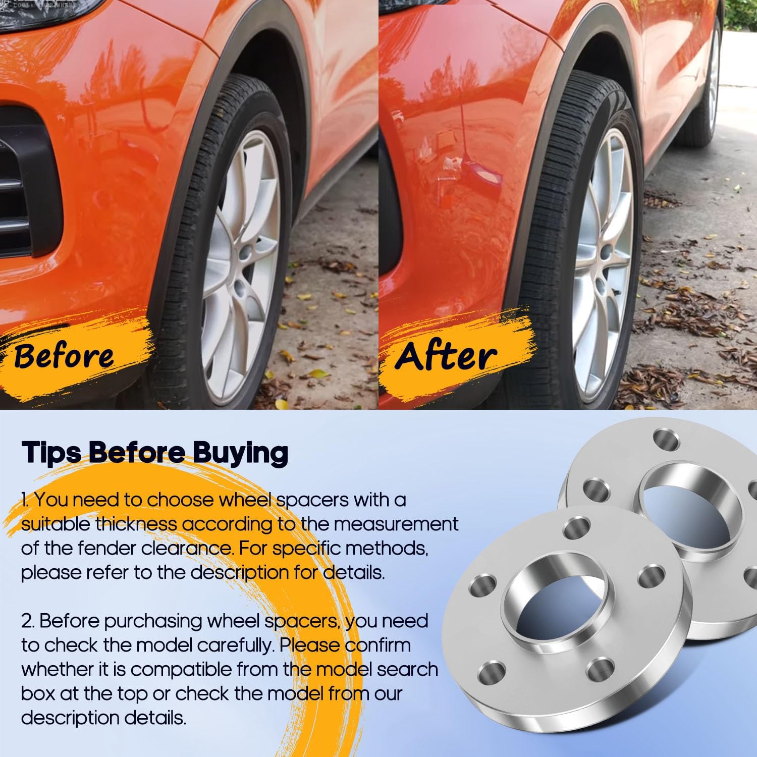 OCPTY 5x112 to 5x112 Wheel Adapters 20mm Real Forged Spacers with 12x1.5 ThreadSize 66.6mm Hub Bore fits 1994-1996 for Mercedes-Benz for C220 4PCS