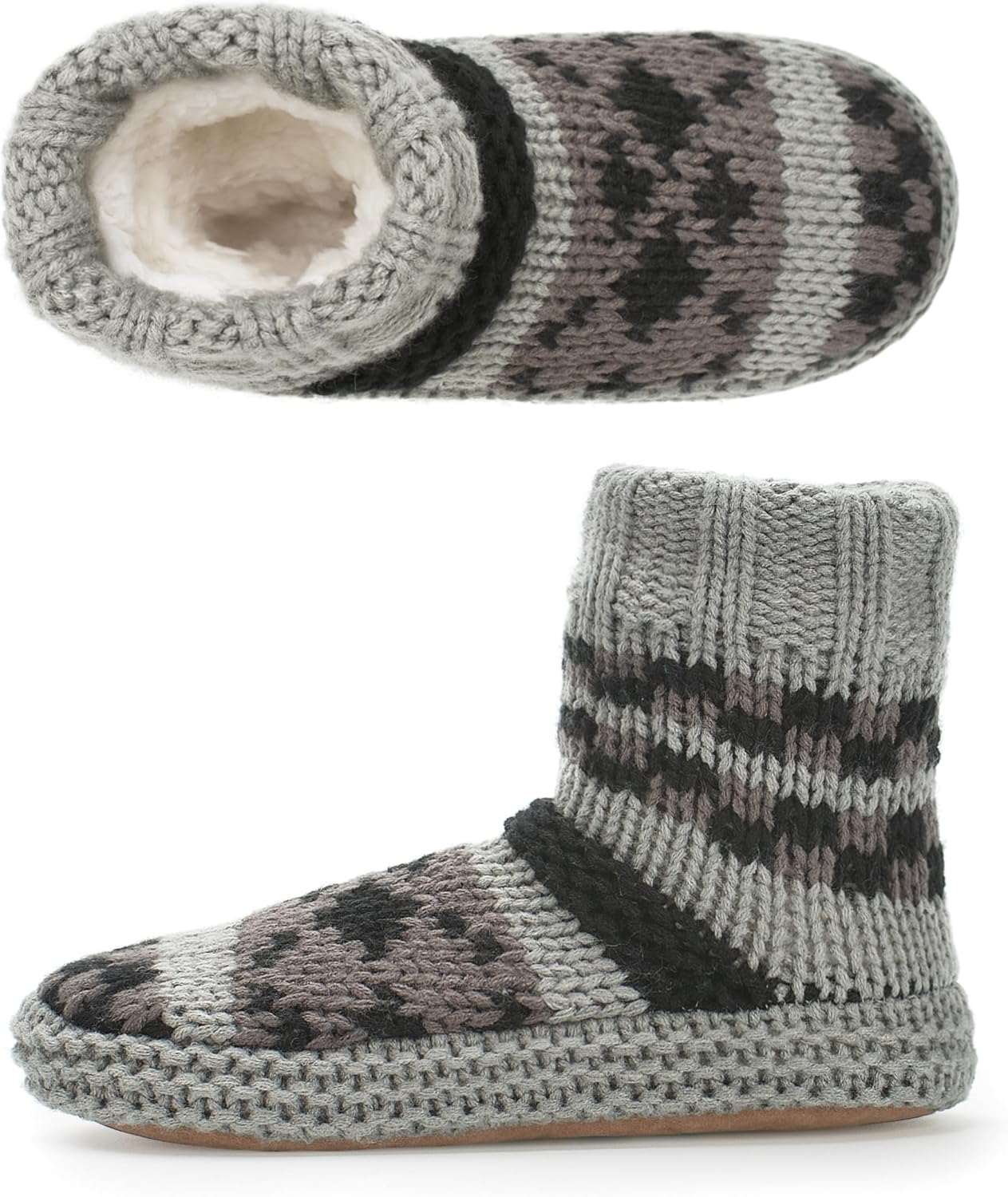 Warm Slipper Socks for Women, Winter Fuzzy House Shoes Indoor, Cozy Christmas Gifts Unique