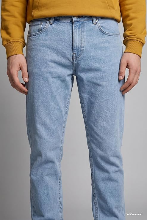 DeFacto Sergio Regular Fıt Normal Bel Boru Paça Jean Pantolon