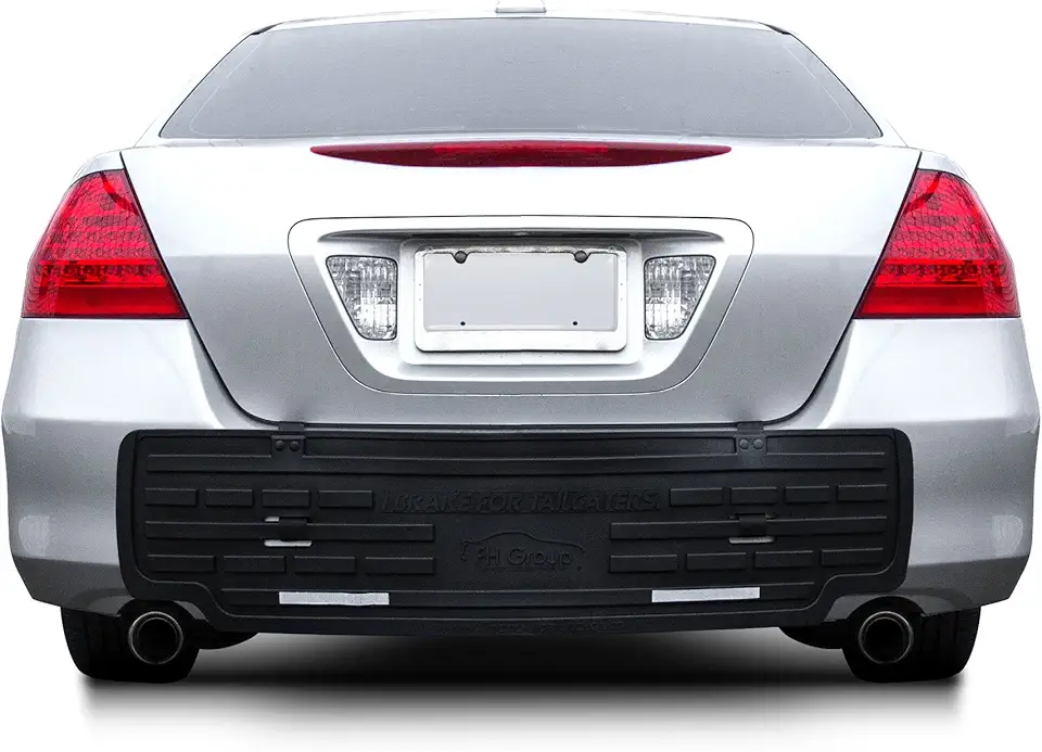 Fh Group Universal Fit Rear Bumper Guard Protection Bumperbutler for Cars, Suvs, Vans, and Trucks Black