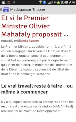 Madagascar News