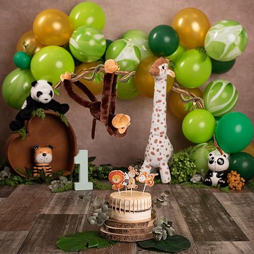 Miniatura 7 de ArtCreativity Mono de peluche de brazo largo, mono colgante de 23 pulgadas con extremidades conectables, animal de peluche ultrasuave y abrazable