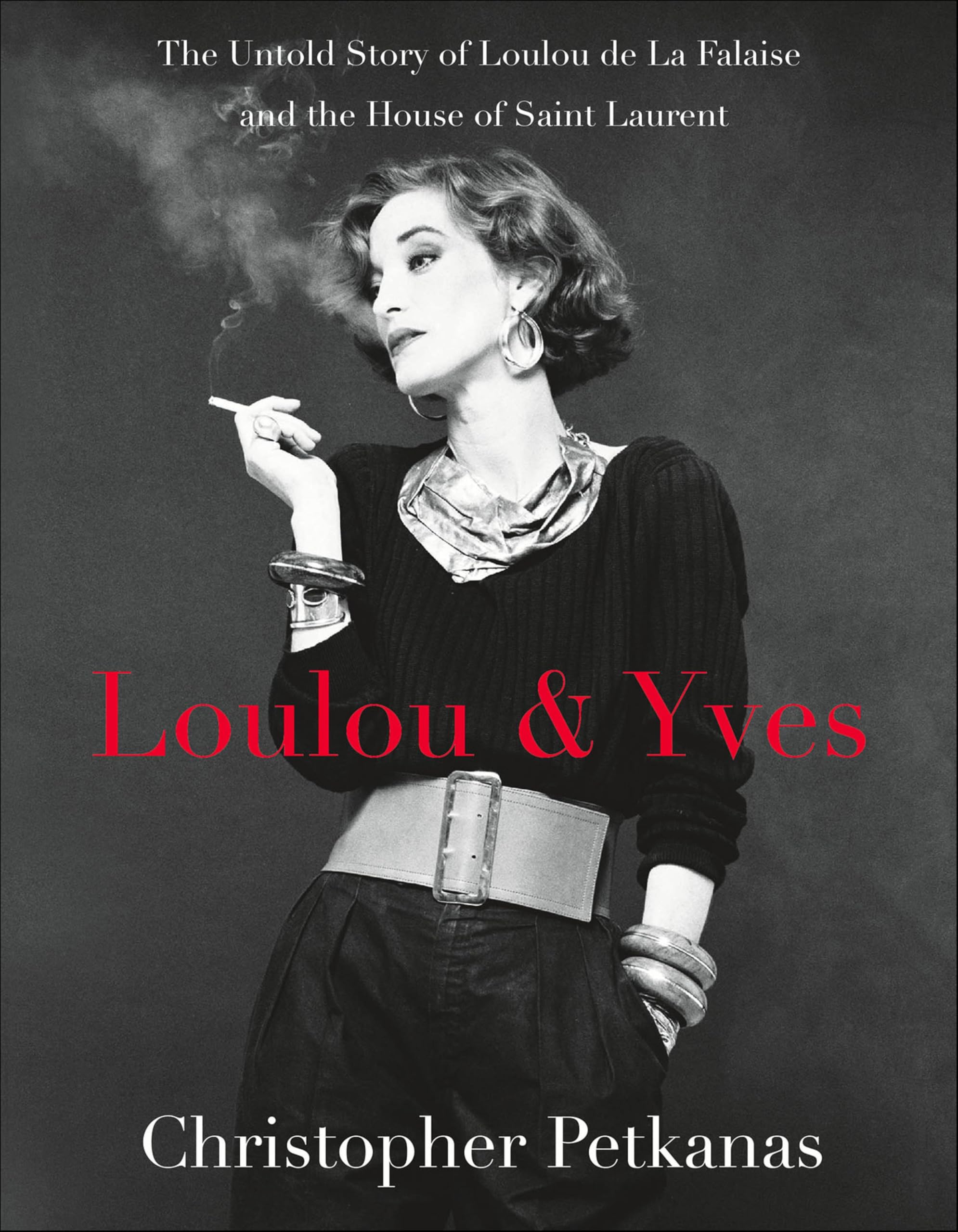 Loulou & Yves l'histoire secrète de la muse de Saint Laurent livre en anglais St Martin's