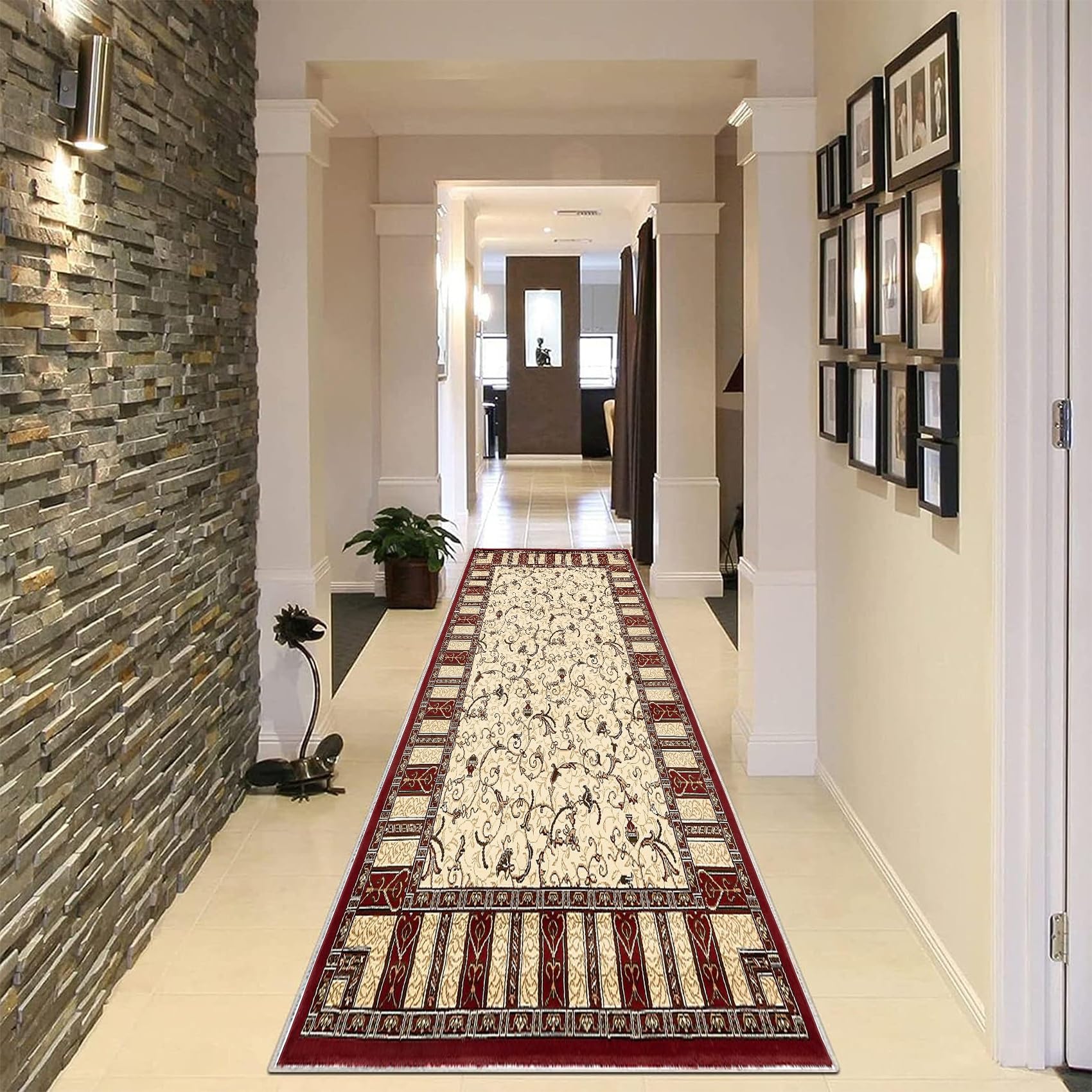 Tapis cuisine devant evier antiderapant tapis entree interieur long