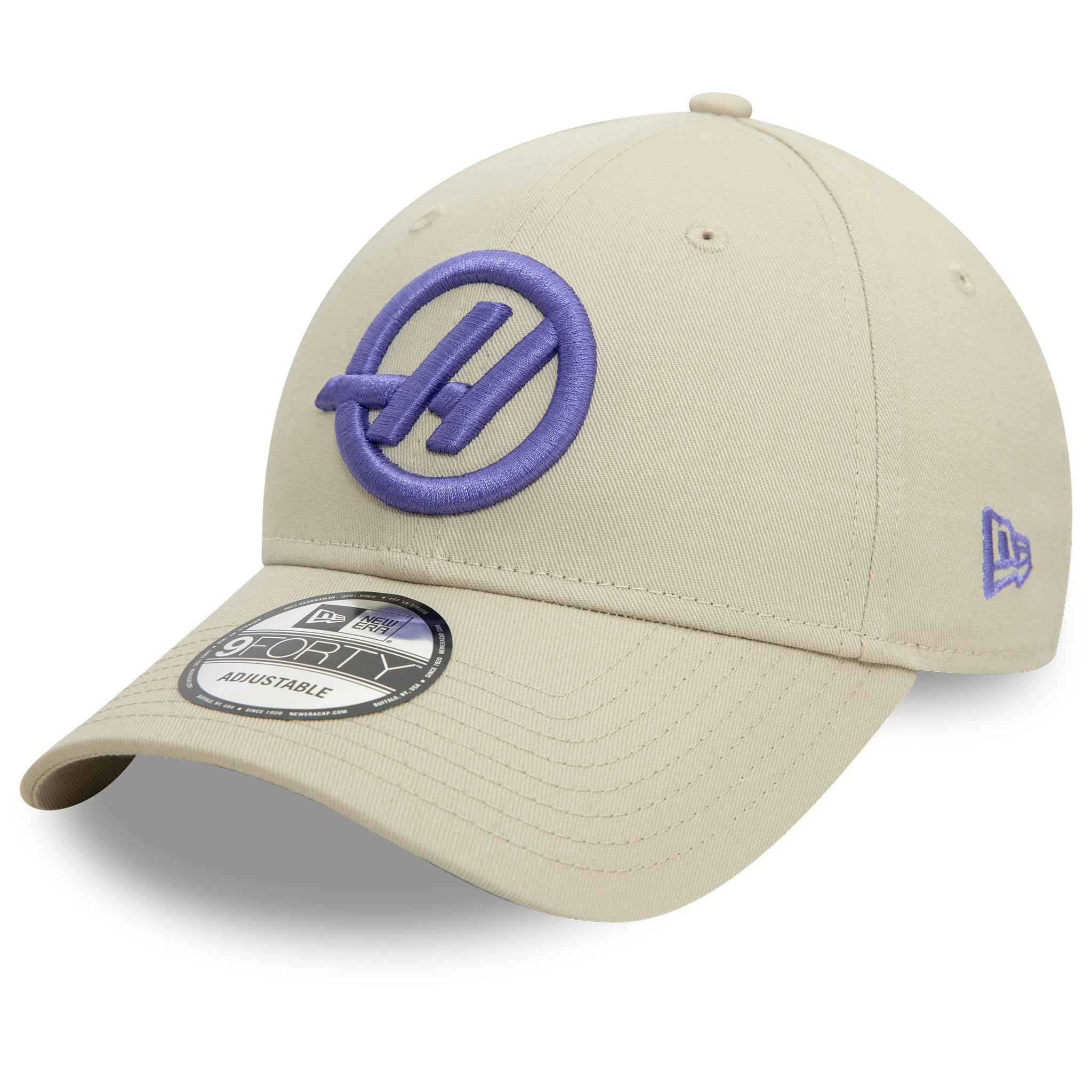 New Era Haas F1 Team 9TWENTY Baseball Cap, Stone, Adjustable