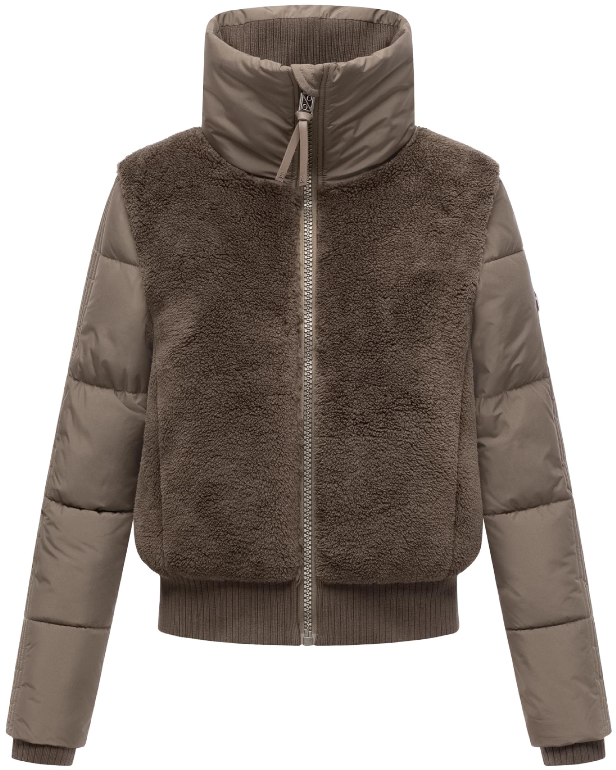 Navahoo Damska kurtka polarowa z wysokim kołnierzem Teddyzone 14 XS-XXL