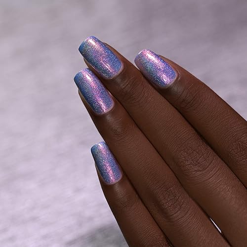 Miniatura 343 de ILNP Madison Ave Esmalte de uñas holográfico metálico rosa antiguo