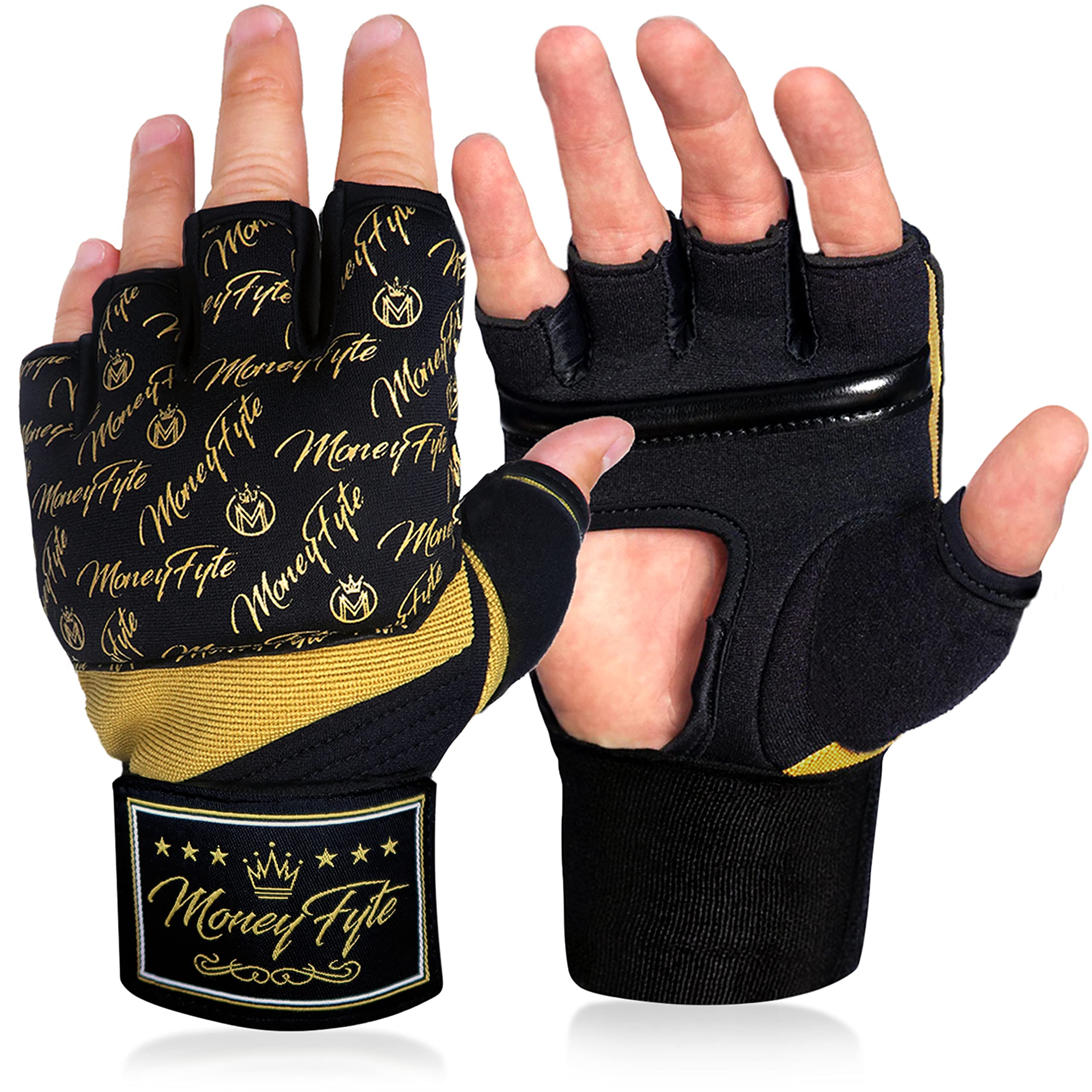 MoneyFyte Quick Gel Boxing Wraps Under Boxing Gloves Kickboxing MMA Muay  Thai Fist, Knuckle, Wrist Wrap Protection Inner Glove Hand Wraps Men