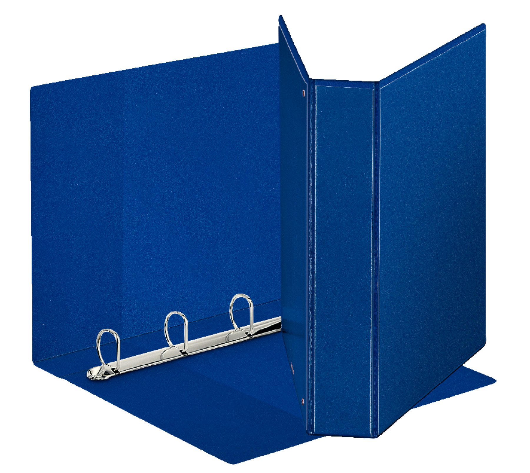 Raccoglitore personalizzabile Display - 4 anelli a D 50 mm - dorso 7,1 cm - 22x30 cm - blu - Esselte - Conf. 12 Pezzi
