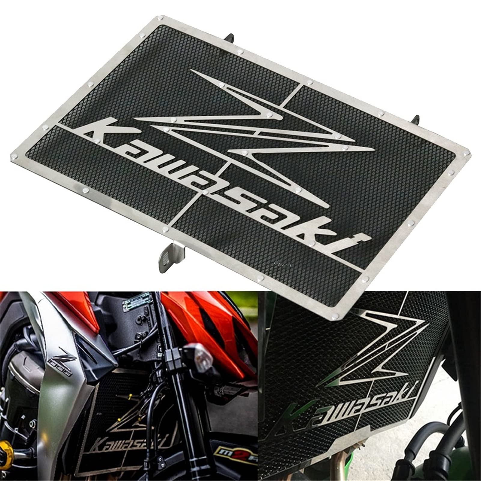Amazon.co.jp: ラジエターガード Z800 Z1000 ZR800 Z750 Z1000SX Ninja 