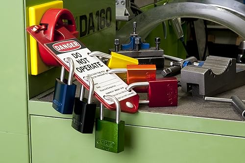 Miniatura 2 de Candado de bloqueo, KD, morado, 14 pulg. de diámetro.