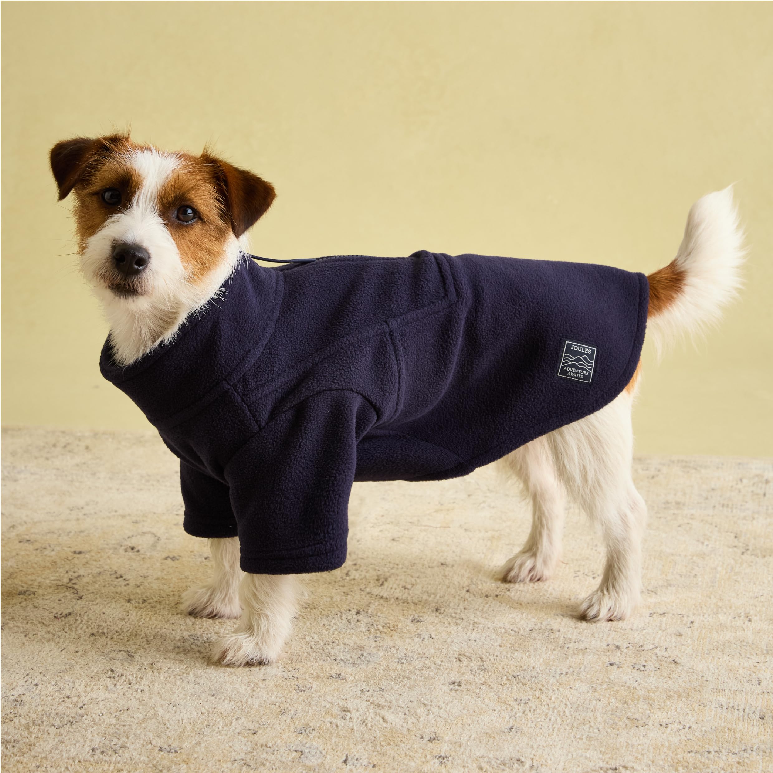 Joules Unisex Navy Blue Dog Fleece Small