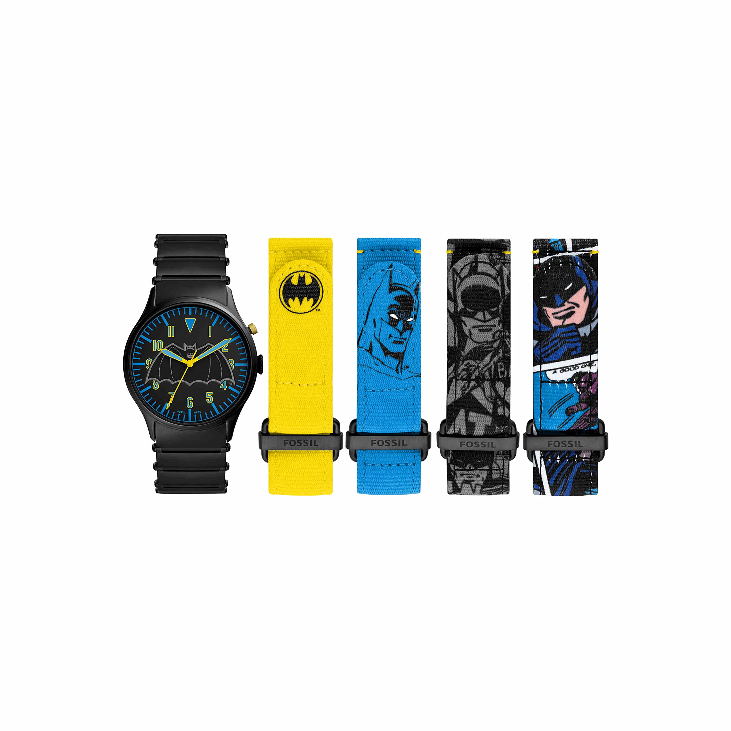 Fossil Men Stainless Steel Batman Heritage Le Digital Black Dial Watch-Le1129Set, Band Color-Black (B09CDYSFR1) Amazon Price History, Amazon Price Tracker