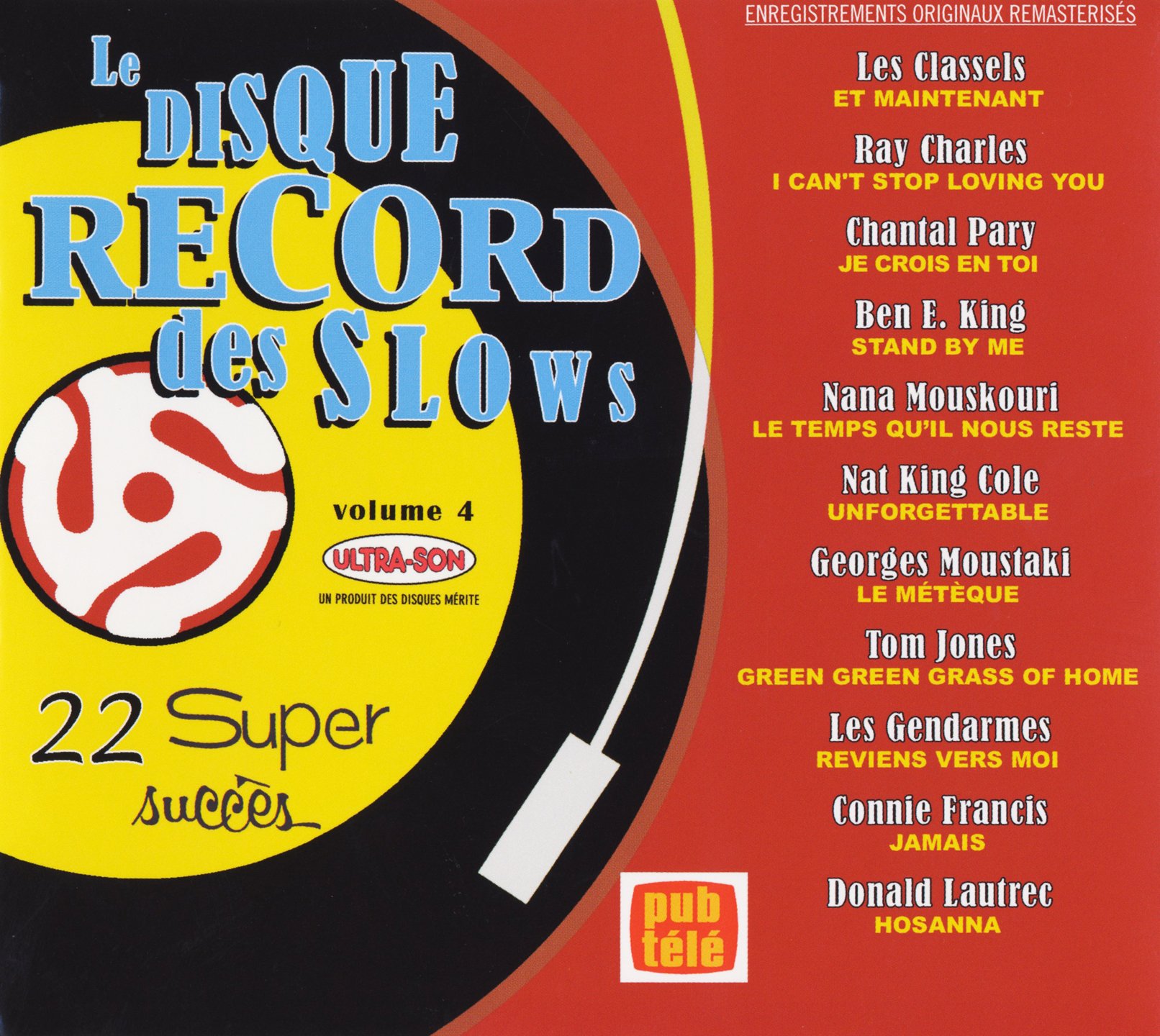 Vol. 4-Disque Records Des Slows [Audio CD] Disque Records Des Slows