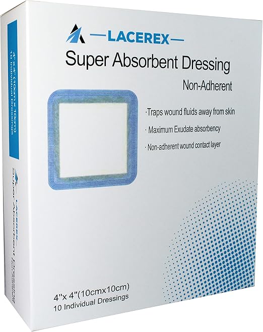 AWD Super Absorbent Wound Non Stick Gauze Pads Non