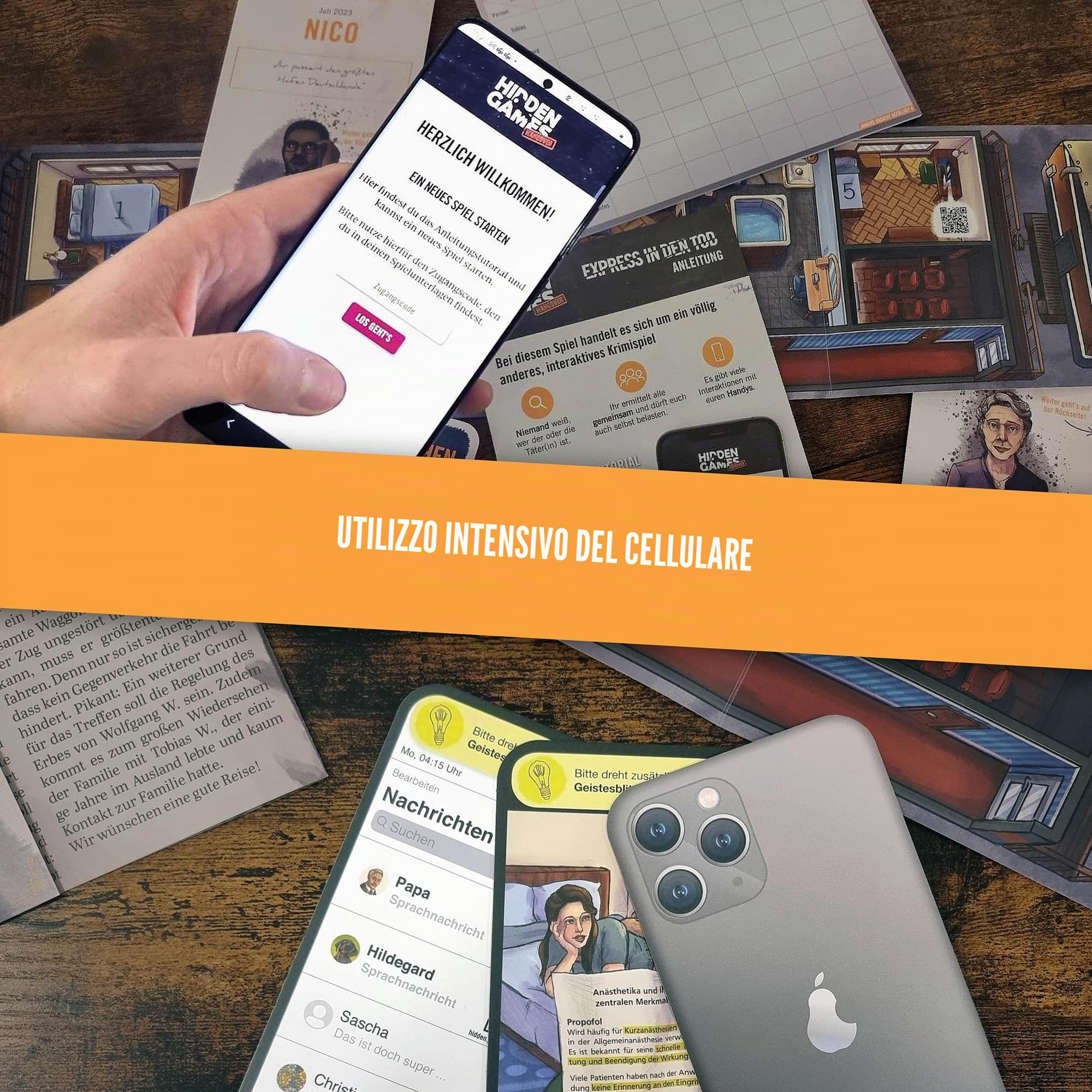 Hidden Games Cena con Delitto: Hangover Express – Gioco Investigativo