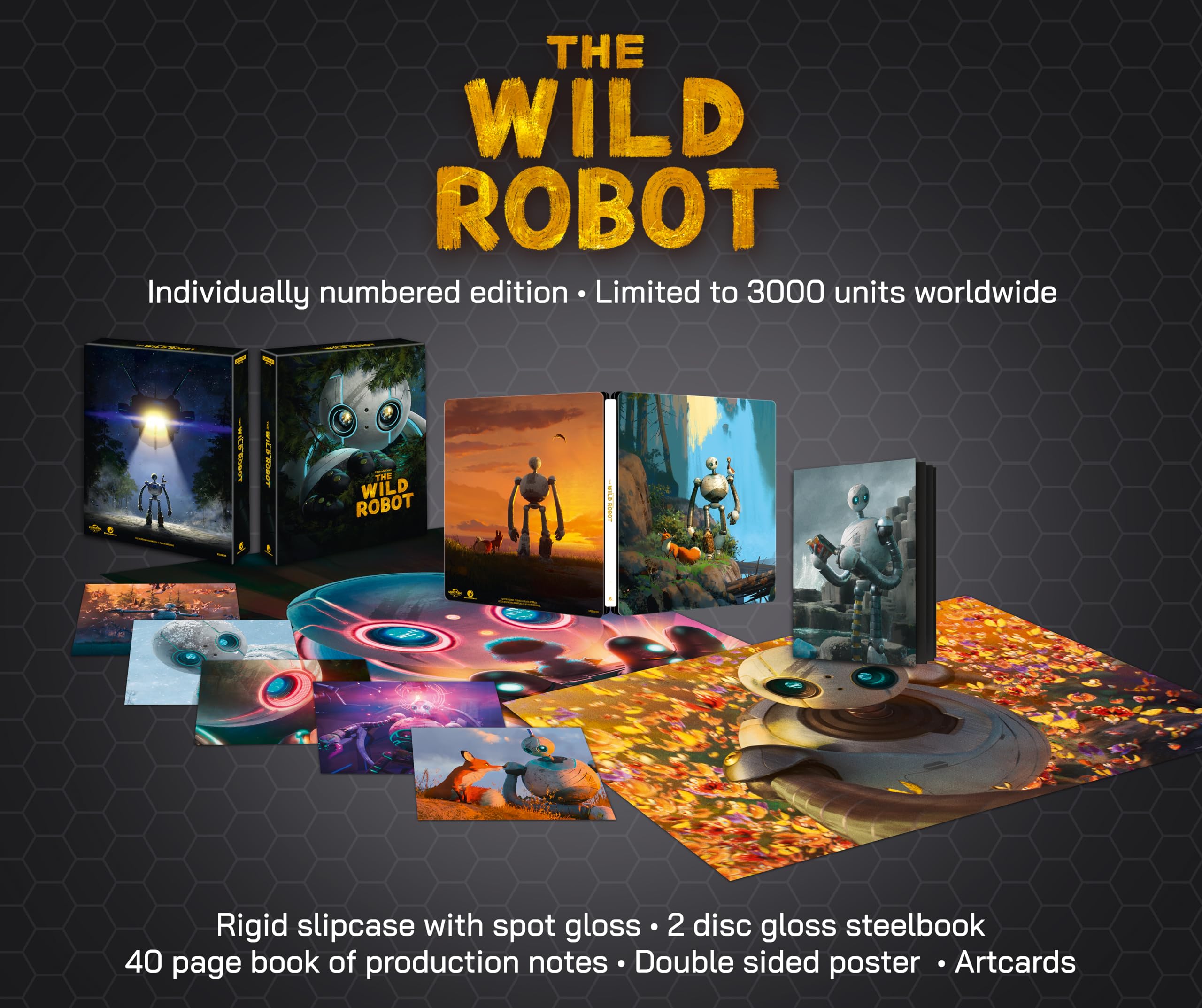 Wild Robot Ultimate Collector’ (UHD & Steelbook)
