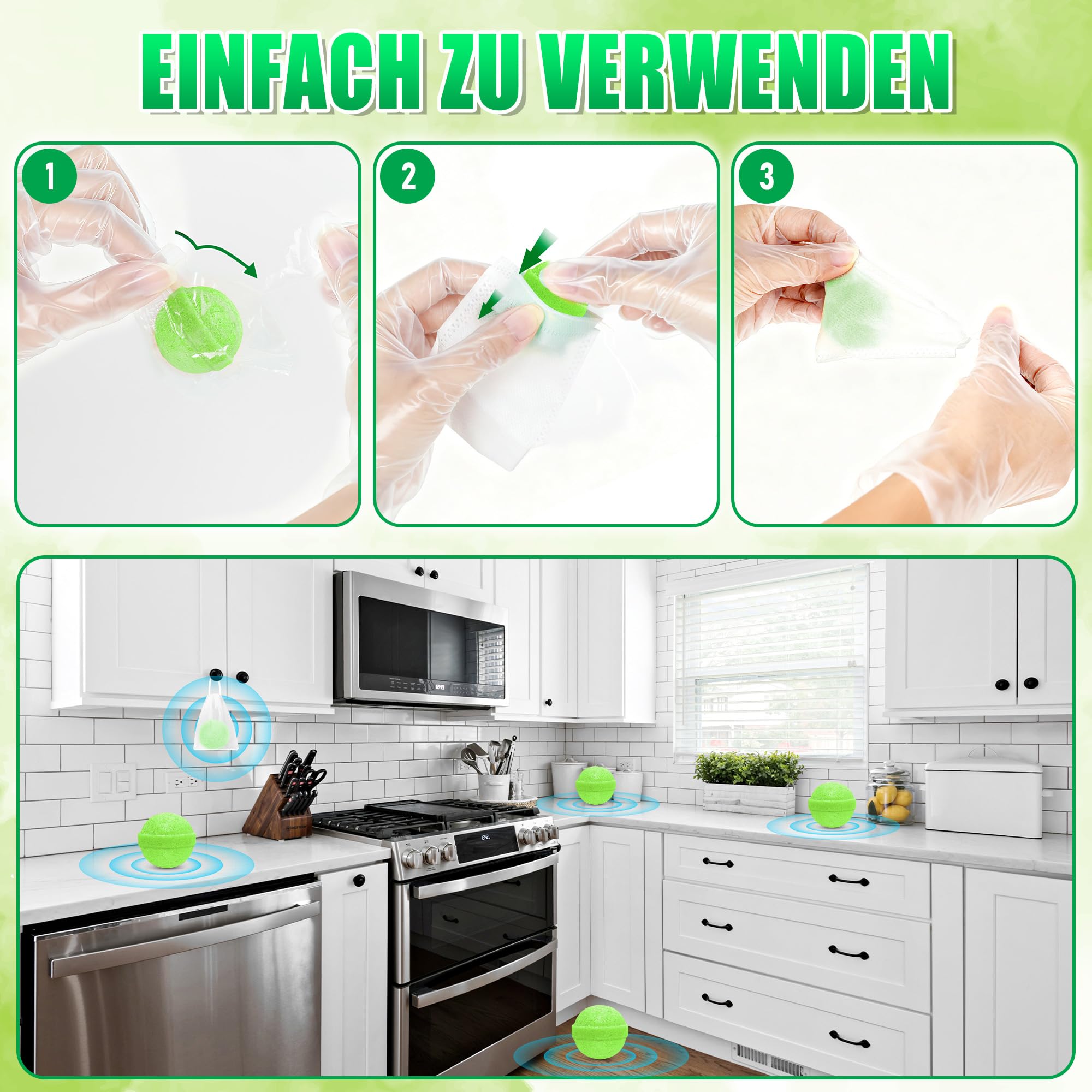 24 Stück Mäuseabwehr mit Pfefferminzöl - Natürliches Mäuse Vertreiben ngiftig und sicher für Kinder & Haustiere, Ratten Vertreiben mit Textilbeutel zum einfachen Aufhängen für Mäuse, spinnena