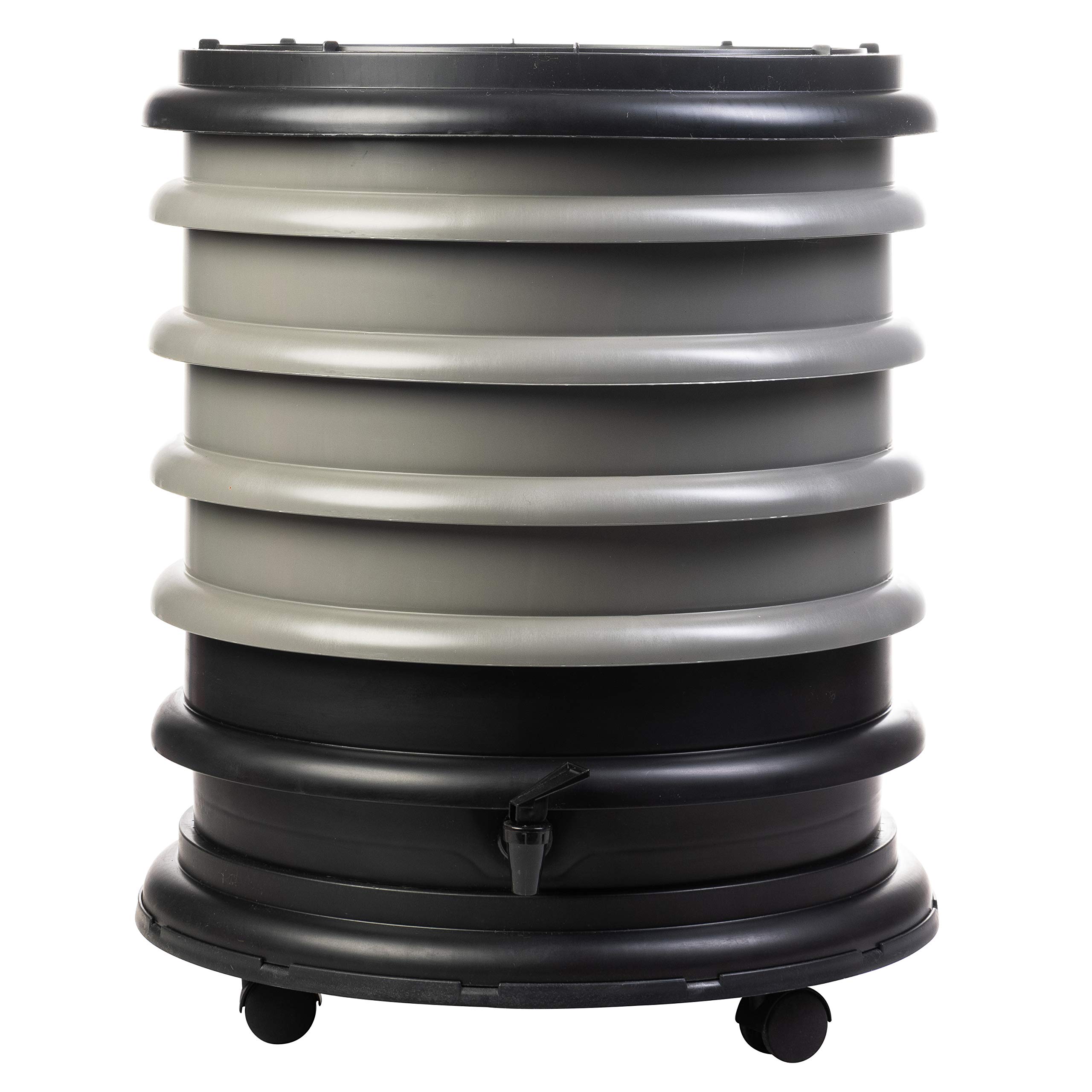 WORMbox | Wormery Worm Farm composter 4 Grey Trays | 64 liters | Organic Waste Compost, make your Worm Castings โ image 1