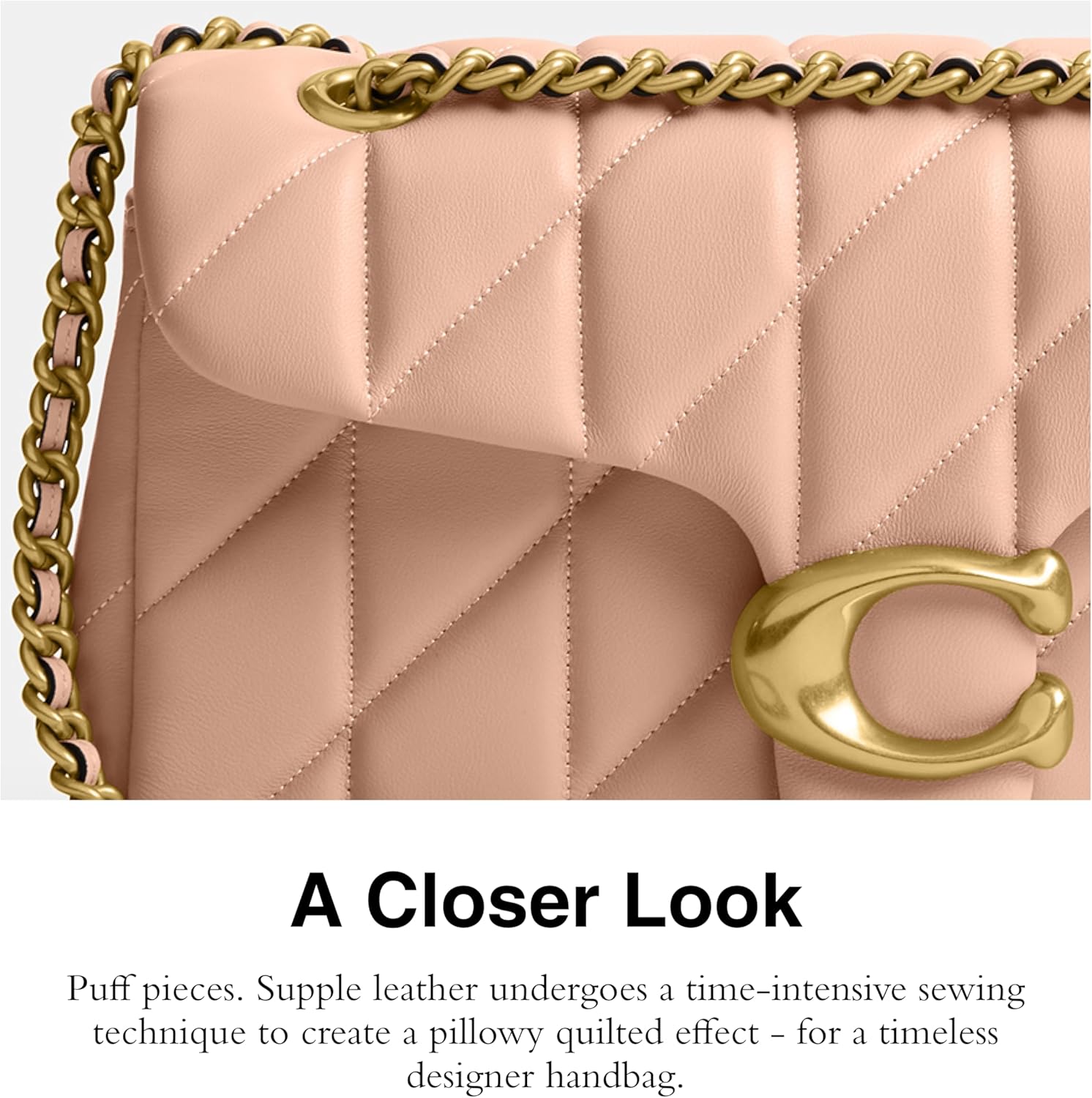 Coach Tabby Shoulder Bag 26 With Quilting | Quilted, 26, with Chain - Image 4