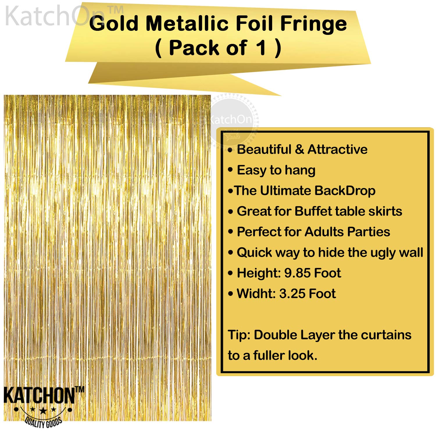 Gold and Black Birthday Decorations Set Happy Birthday Banner for