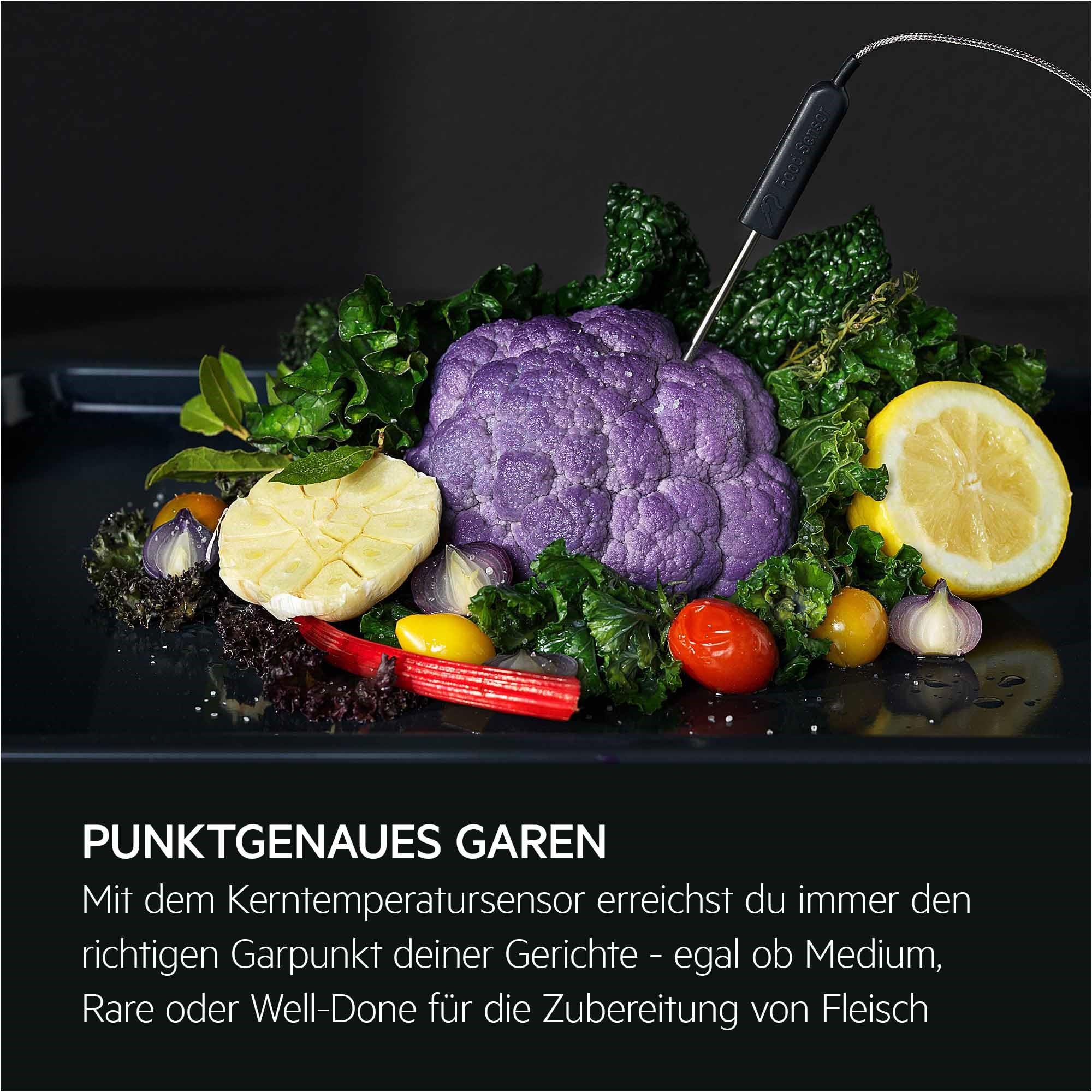 AEG Wifi Einbau-Dampfbackofen, Multidampfgarer, Serie 9 Touch-Swipe-Display XL, mit Schritt für Schritt assistiertem Kochen, Made in Germany,100% Auto-Dampf & SousVide, App-Rezepte, TP9SB82WAB