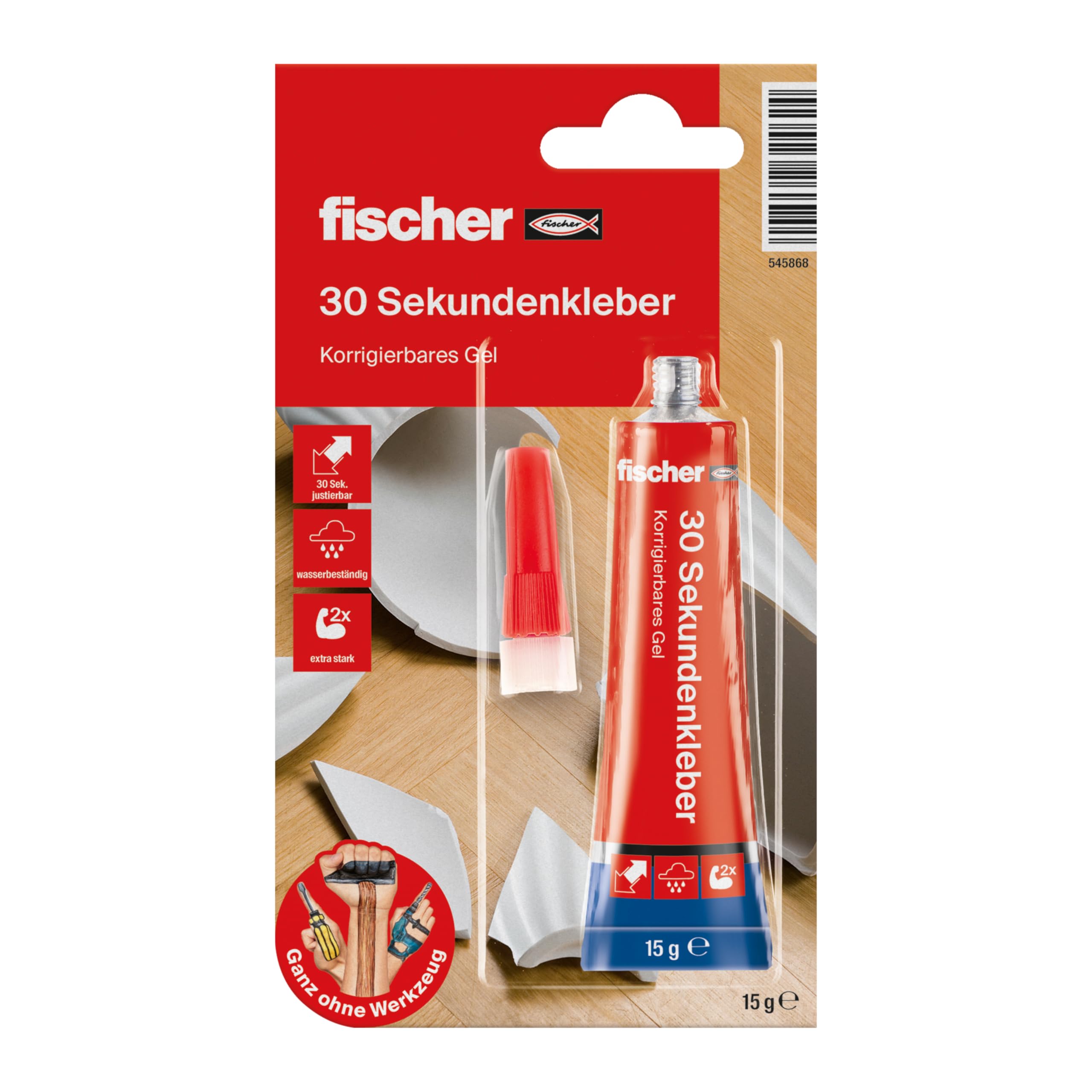 SADER FIXER Sans Percer Tous Travaux Intérieur/Extérieur Transparent