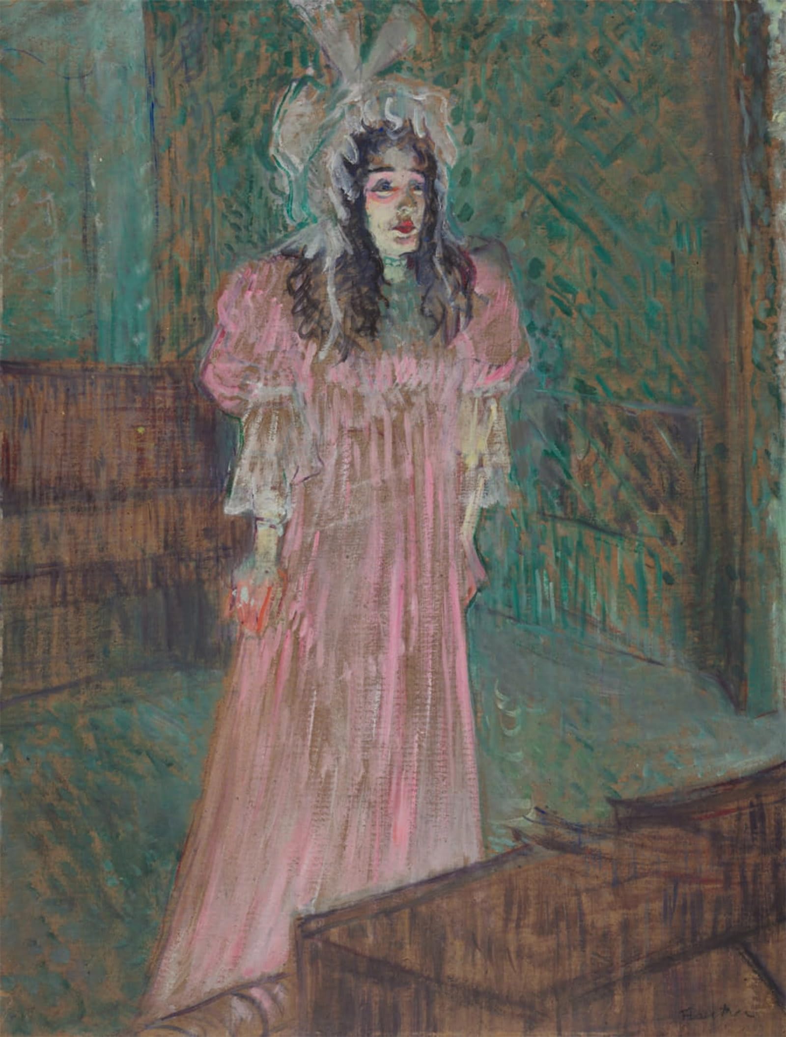 ARTXLXXBN Famous Painting Art Wall Decor Abstract Art Picture May Belfort by Henri De Toulouse Lautrec Animal Pictures for Home Decor 60x90cm