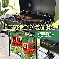 Vista 5 de Carbón vegetal de madera de nogal de 8 libras para asar a la parrilla, totalmente natural para ahumar, asar a alta temperatura y barbacoa