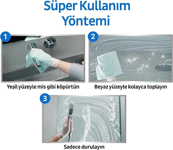 Sleepy Easy Clean Super Descaling Surface Cleaning Towel & Wipes 30 Leaves
